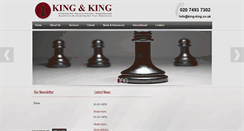 Desktop Screenshot of kingandkingaccountants.com